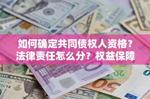 武汉如何确定共同债权人资格？法律责任怎么分？权益保障技巧揭秘！