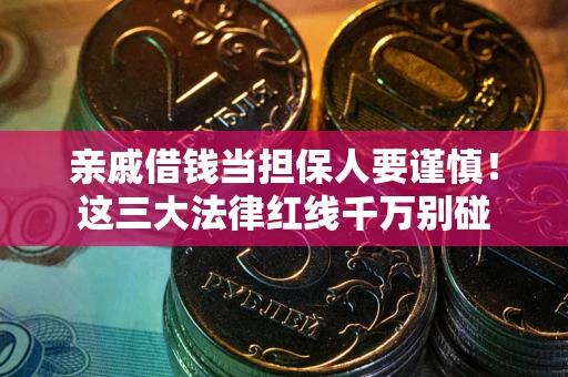 武汉亲戚借钱当担保人要谨慎！这三大法律红线千万别碰