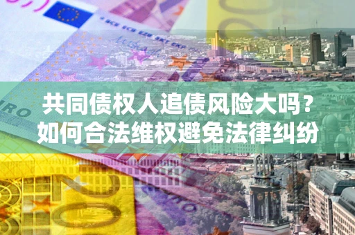 武汉共同债权人追债风险大吗？如何合法维权避免法律纠纷？